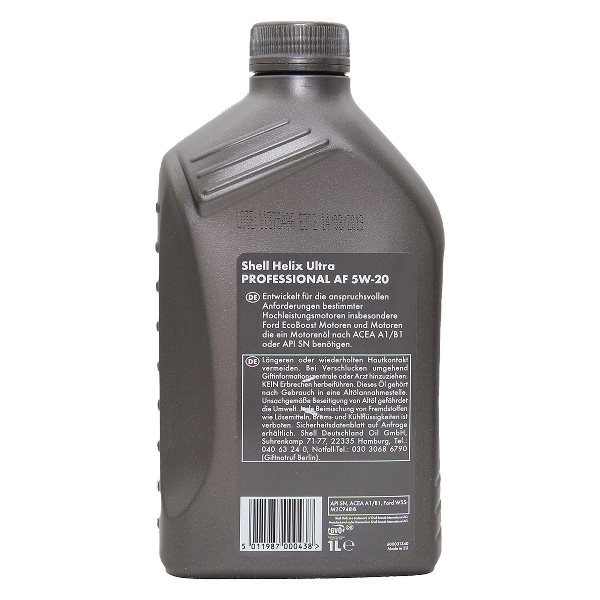 Shell Helix Ultra Professional AF 5W-20 1 Liter