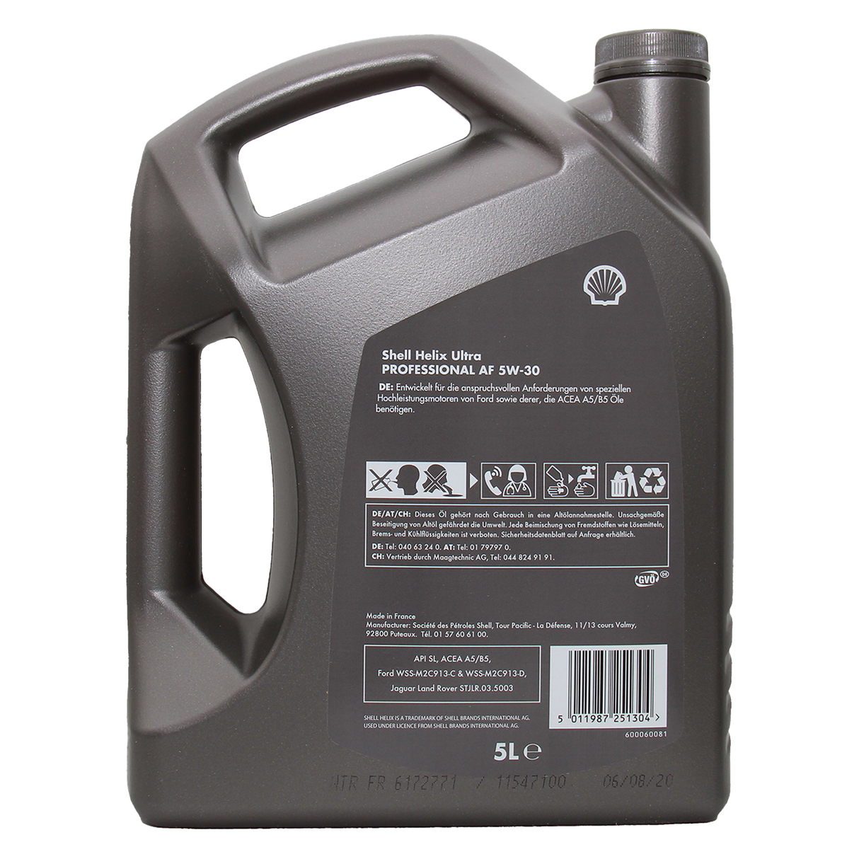 Shell Helix Ultra Professional AF 5W-30 5 Liter