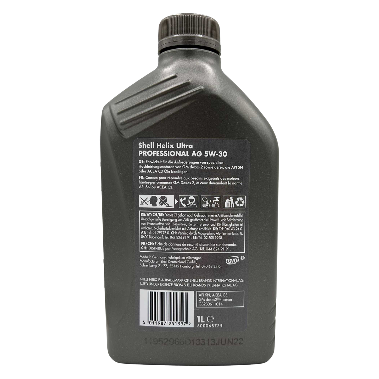 Shell Helix Ultra Professional AG 5W-30 1 Liter