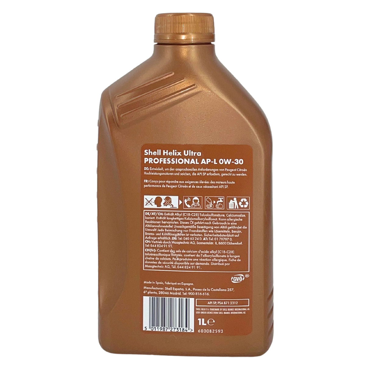 Shell Helix Ultra Professional AP-L 0W-30 1 Liter
