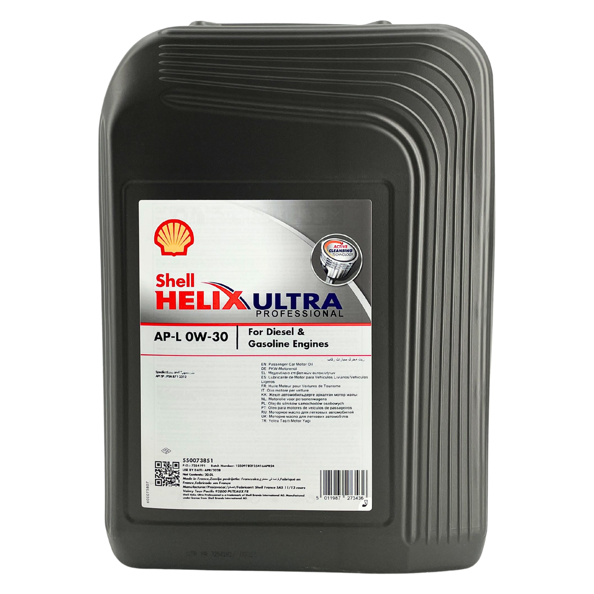 Shell Helix Ultra Professional AP-L 0W-30 20 Liter