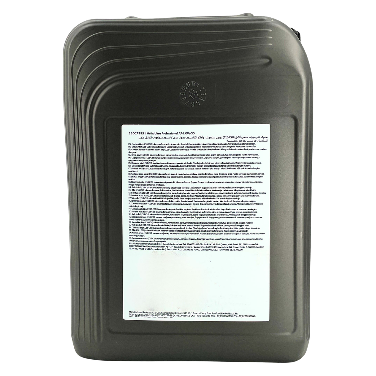 Shell Helix Ultra Professional AP-L 0W-30 20 Liter