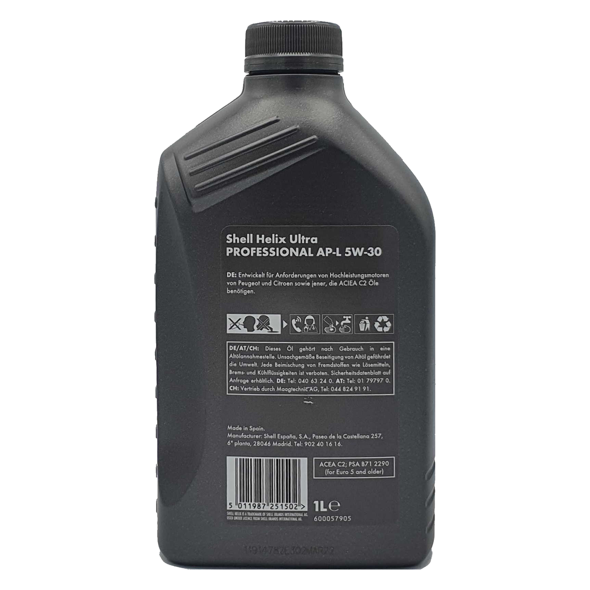 Shell Helix Ultra Professional AP-L 5W-30 1 Liter