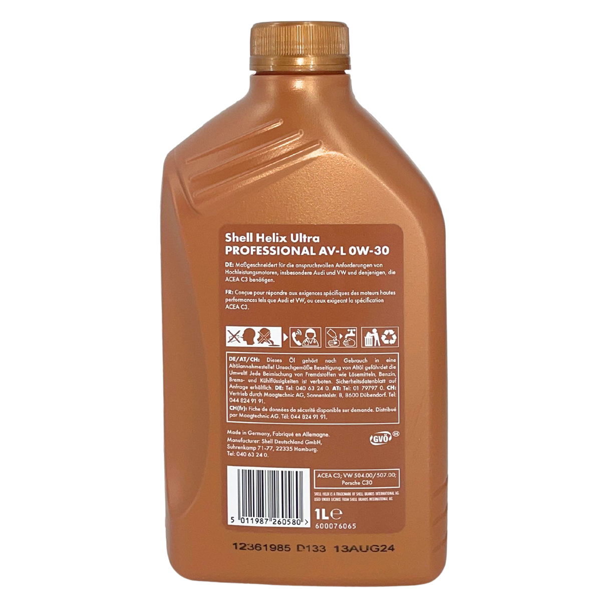 Shell Helix Ultra Professional AV-L 0W-30 1 Liter