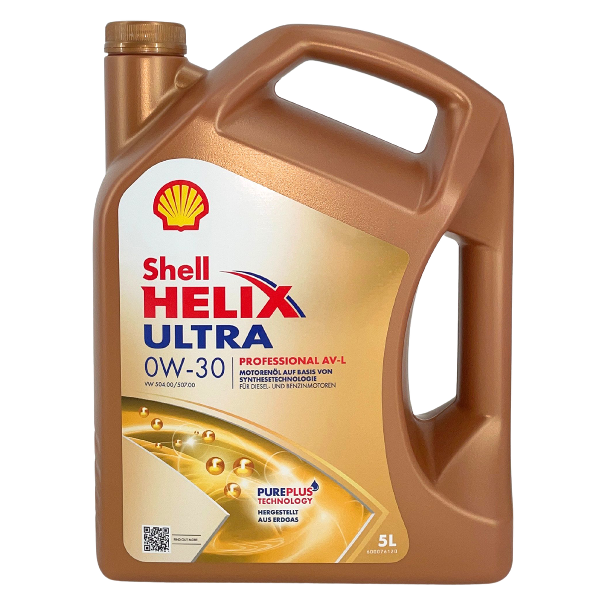 5L Shell Helix Prof. AV-L 0W30 Mann Filter HU 7008Z für Audi VW Golf V VI Passat