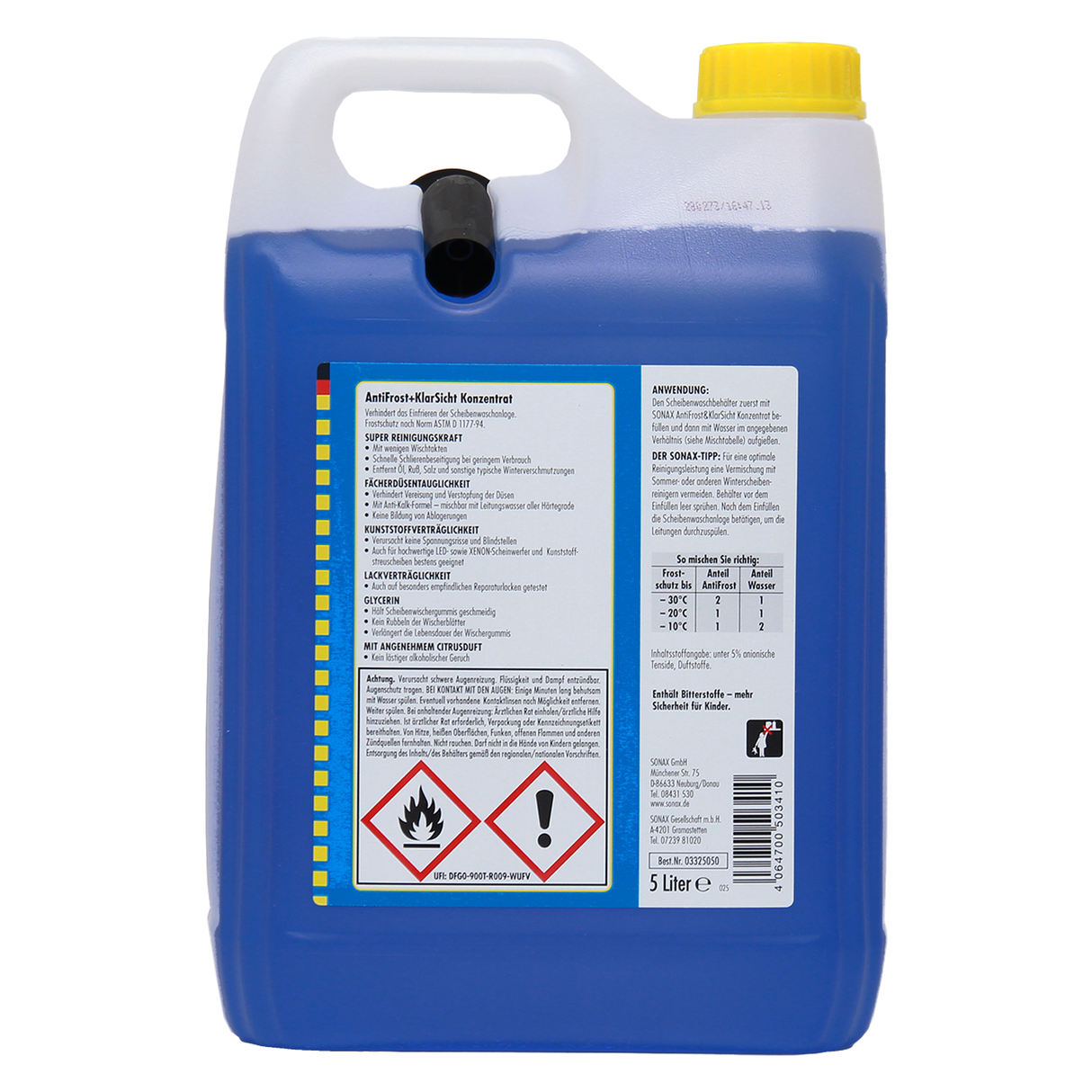 Sonax AntiFrost+KlarSicht Konzentrat 5 Liter