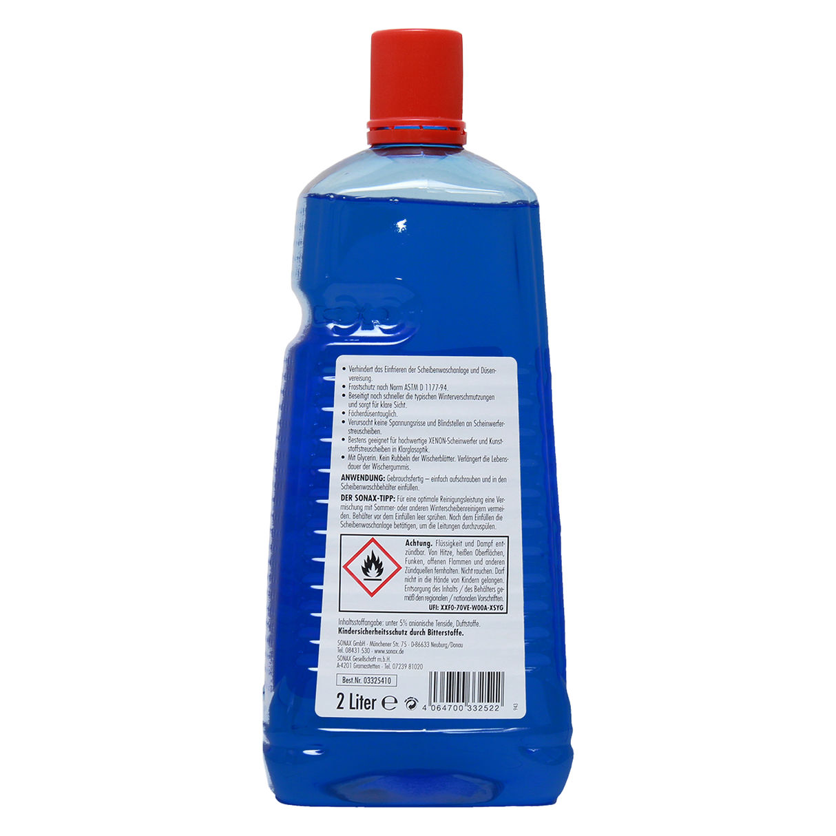 Sonax AntiFrost&KlarSicht gebrauchsfertig bis -20°C 2 Liter