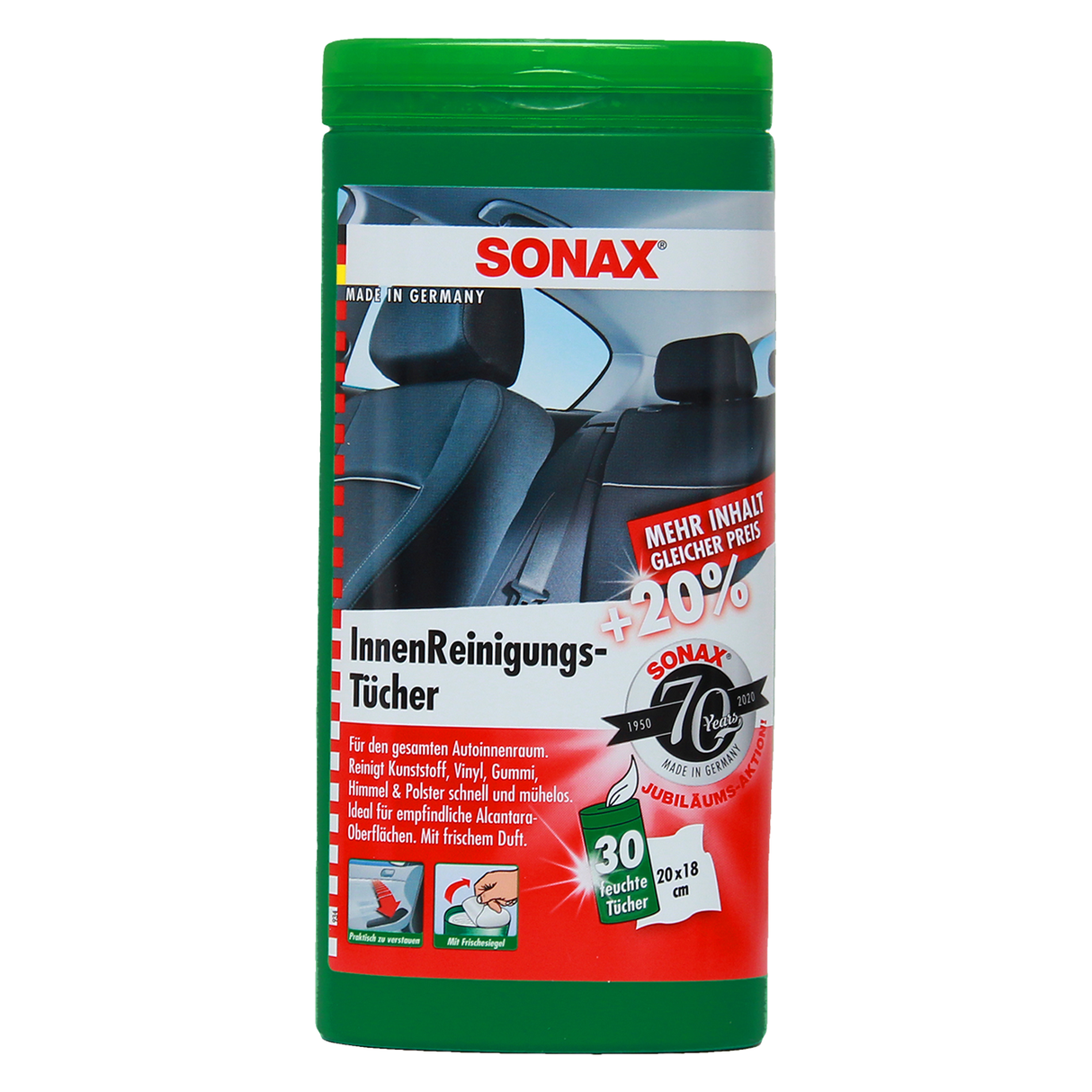 Sonax InnenReinigungsTücher Box 30 Stück