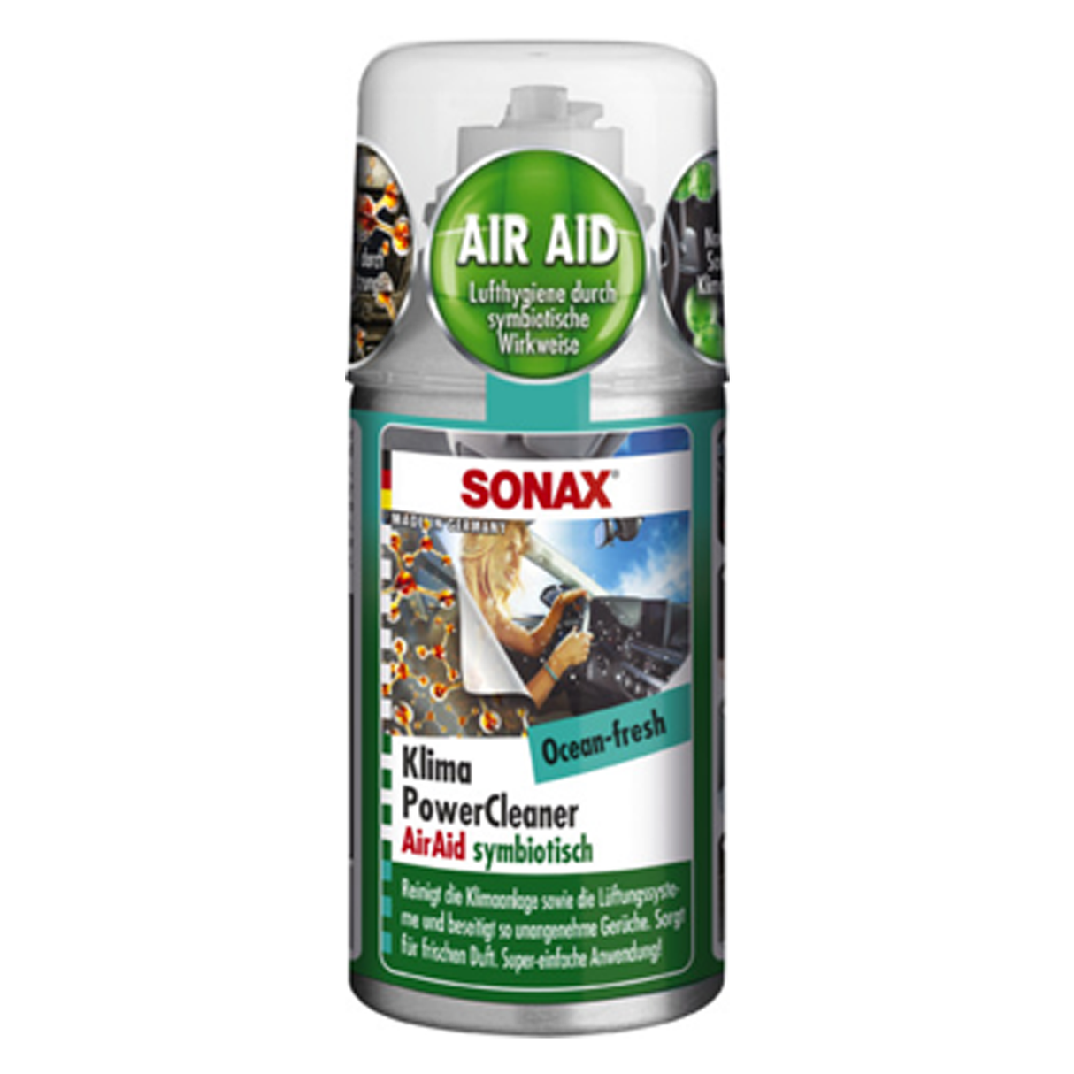 Sonax KlimaPowerCleaner AirAid symbiotisch Ocean-fresh 100 ml