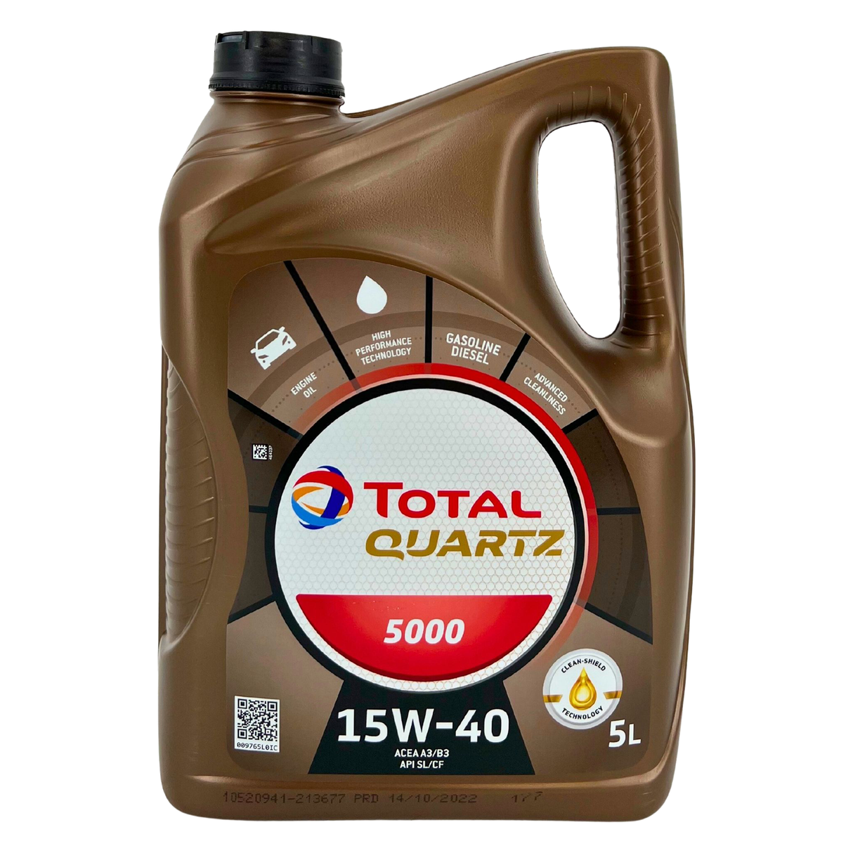 Total Quartz 5000 15W-40 5 Liter