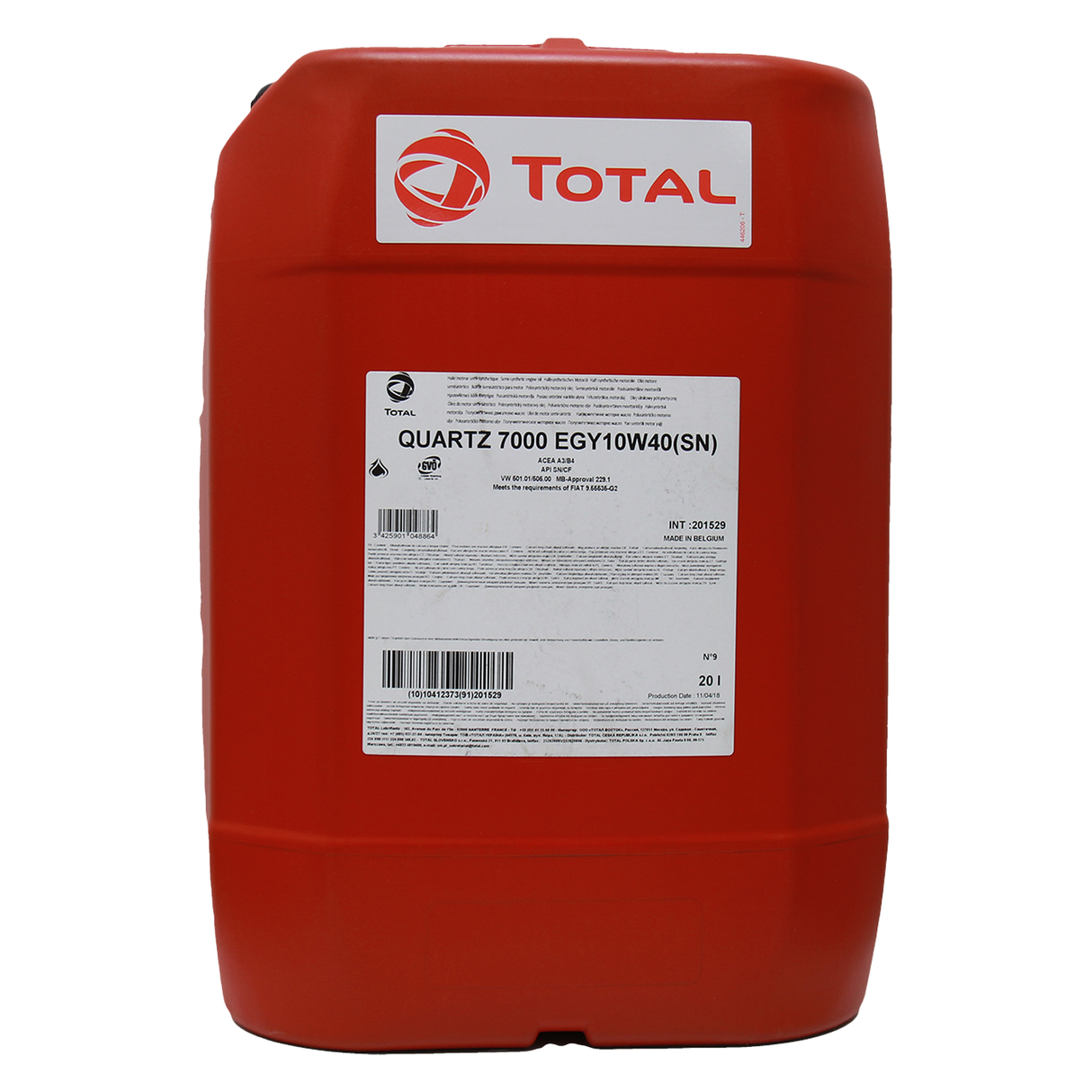 Total Quartz 7000 Energy 10W-40 20 Liter