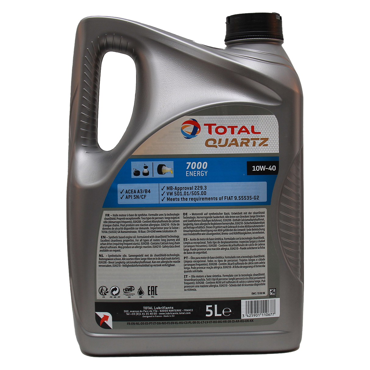 Total Quartz 7000 Energy 10W-40 5 Liter