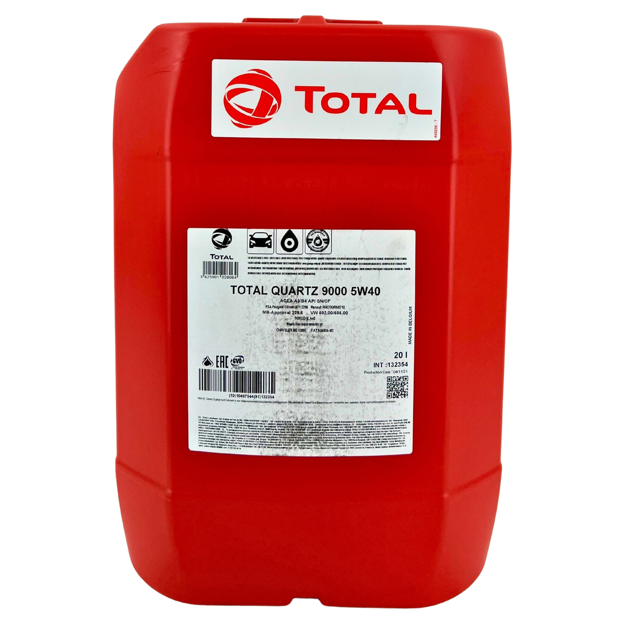 Total Quartz 9000 5W-40 20 Liter