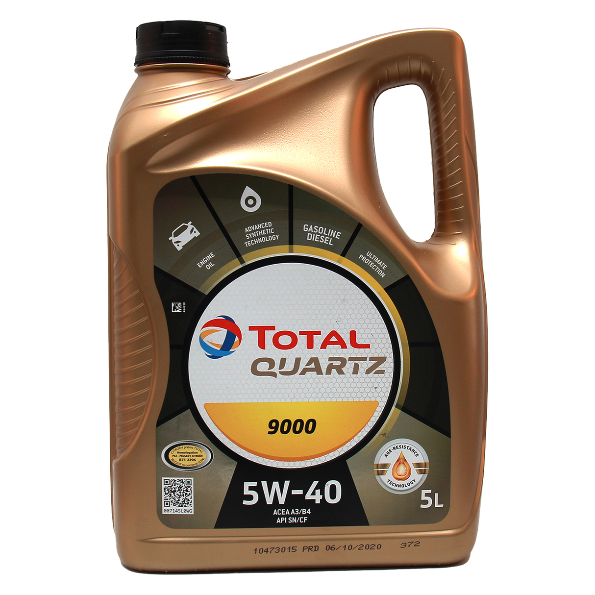 Total Quartz 9000 5W-40 5 Liter