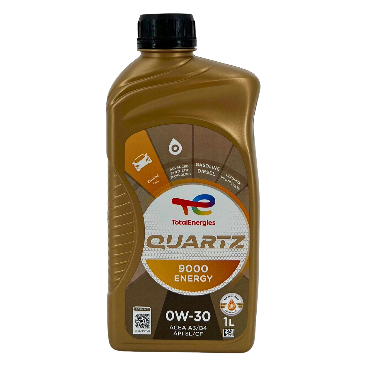 Total Quartz 9000 Energy 0W-30 1 Liter