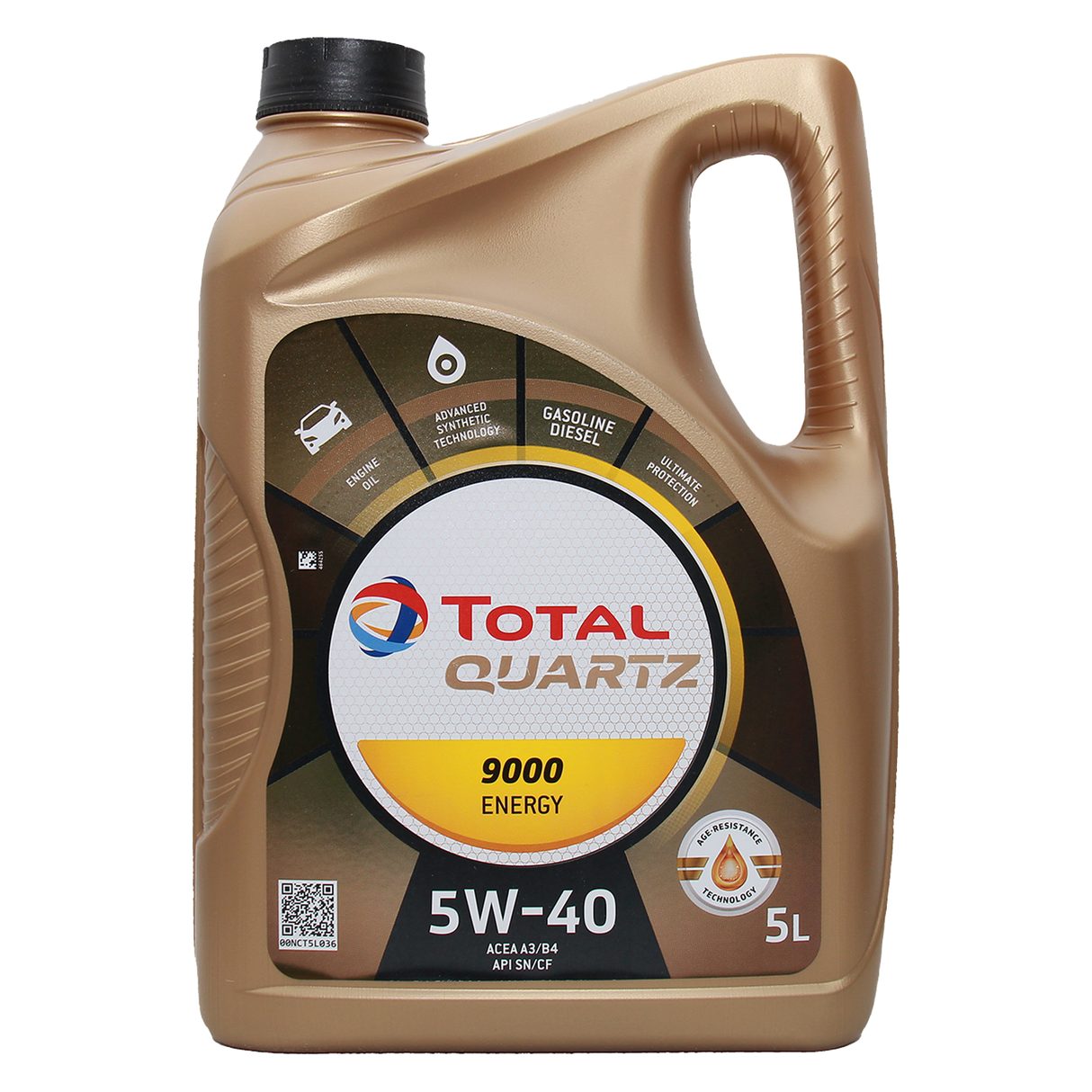 Total Quartz 9000 Energy 5W-40 5 Liter