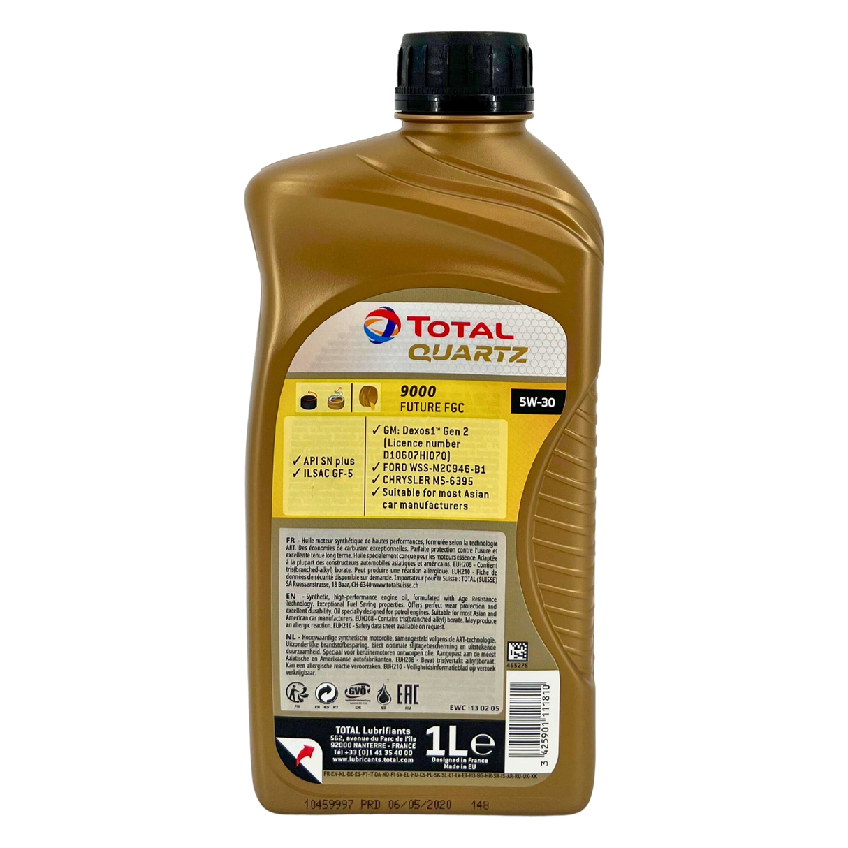Total Quartz 9000 Future FGC 5W-30 1 Liter