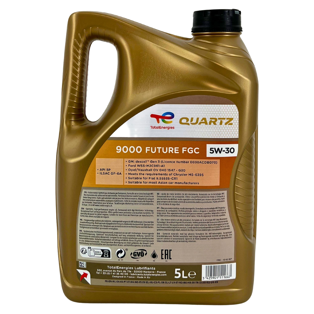 Total Quartz 9000 Future FGC 5W-30 5 Liter