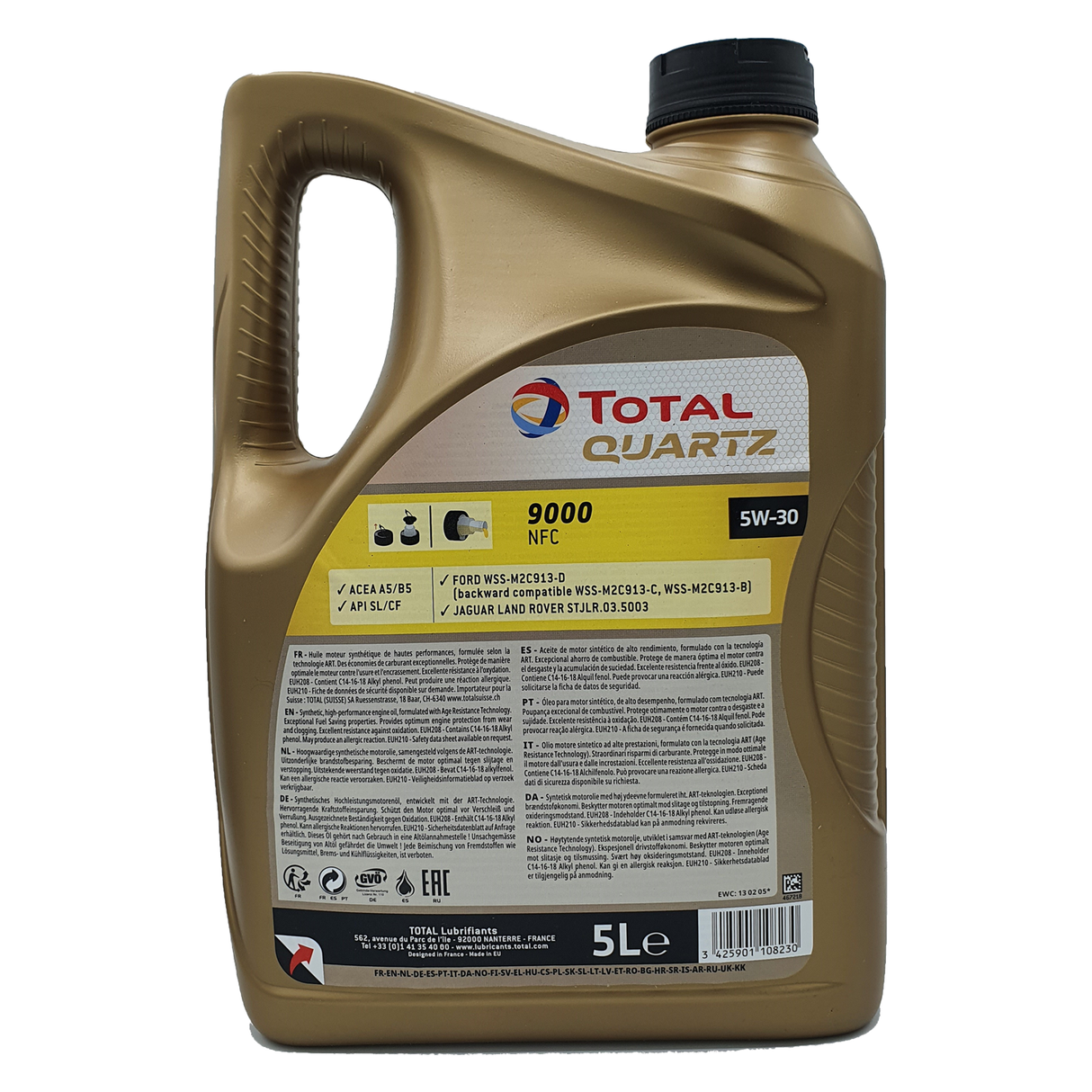 Total Quartz 9000 NFC 5W-30 5 Liter