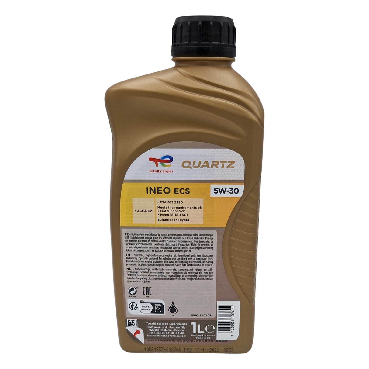 Total Quartz Ineo ECS 5W-30 1 Liter