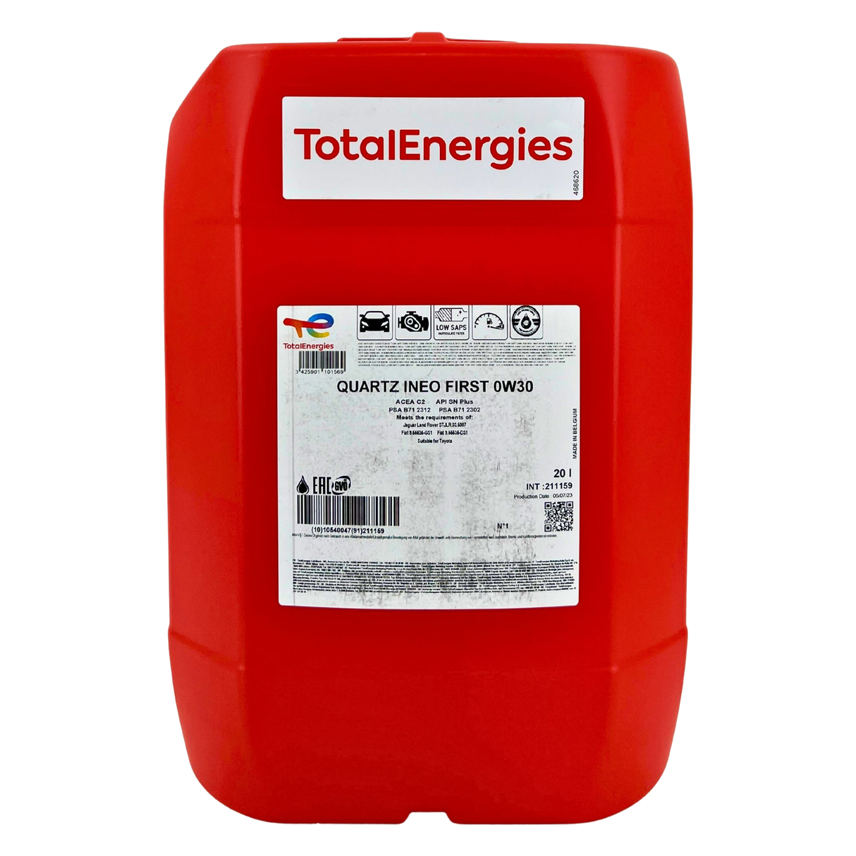 Total Quartz Ineo First 0W-30 20 Liter
