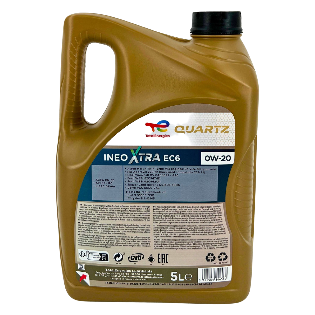 Total Quartz Ineo Xtra EC6 0W-20 5 Liter