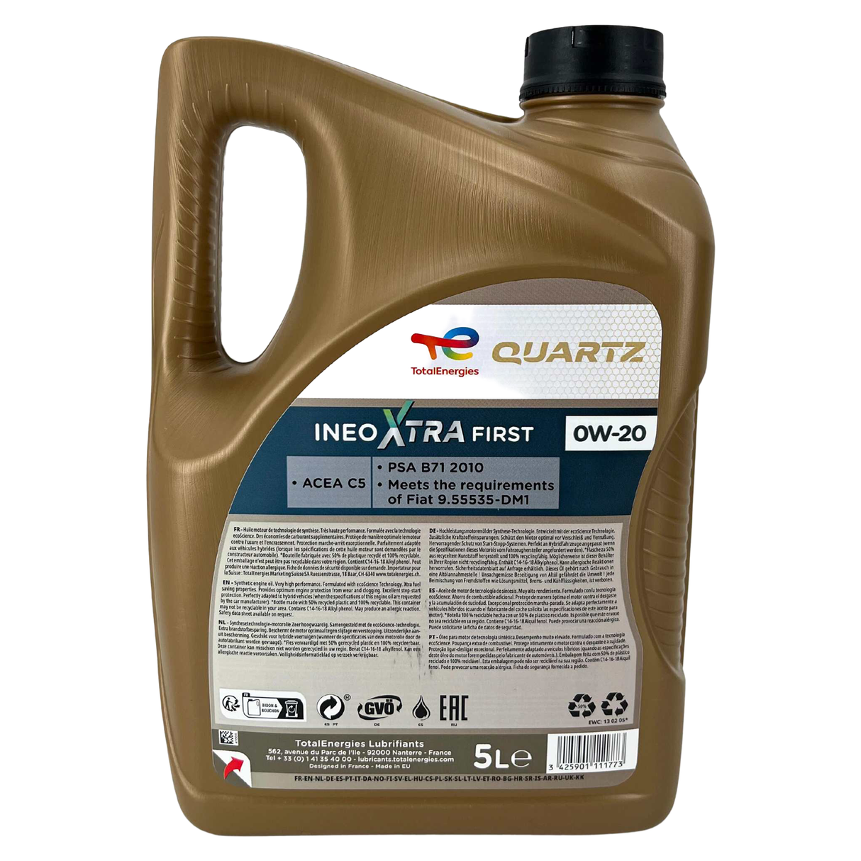 Total Quartz Ineo Xtra First 0W-20 5 Liter