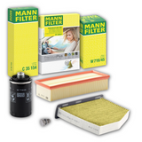 Mann-Filter Inspektions-Filterset SEAT SKODA VW GOLF PASSAT TIGUAN 1.8 2.0 TSI