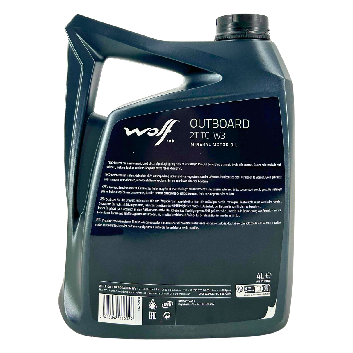 Wolf Outboard 2T TC-W3 4 Liter