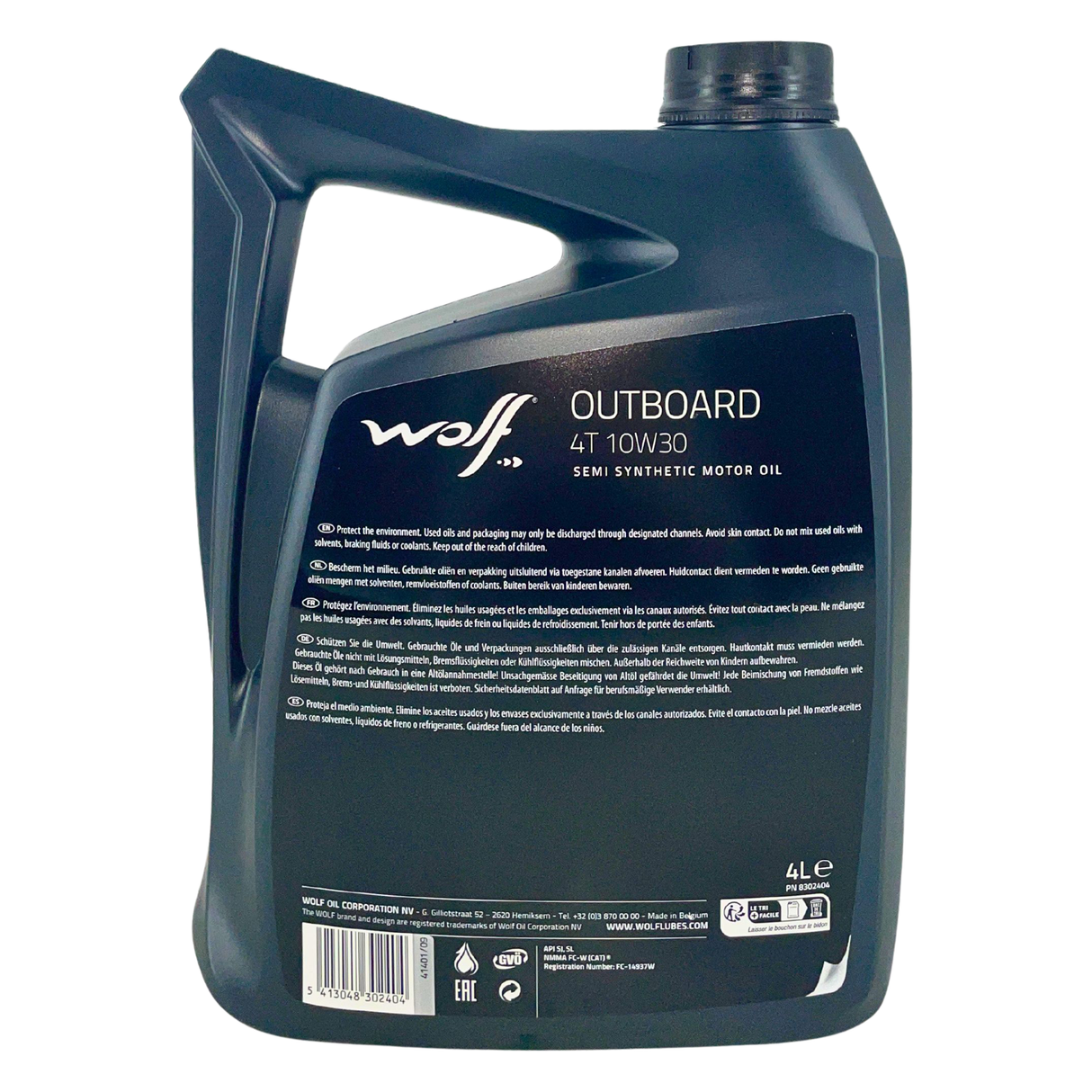 Wolf Outboard 4T 10W-30 4 Liter