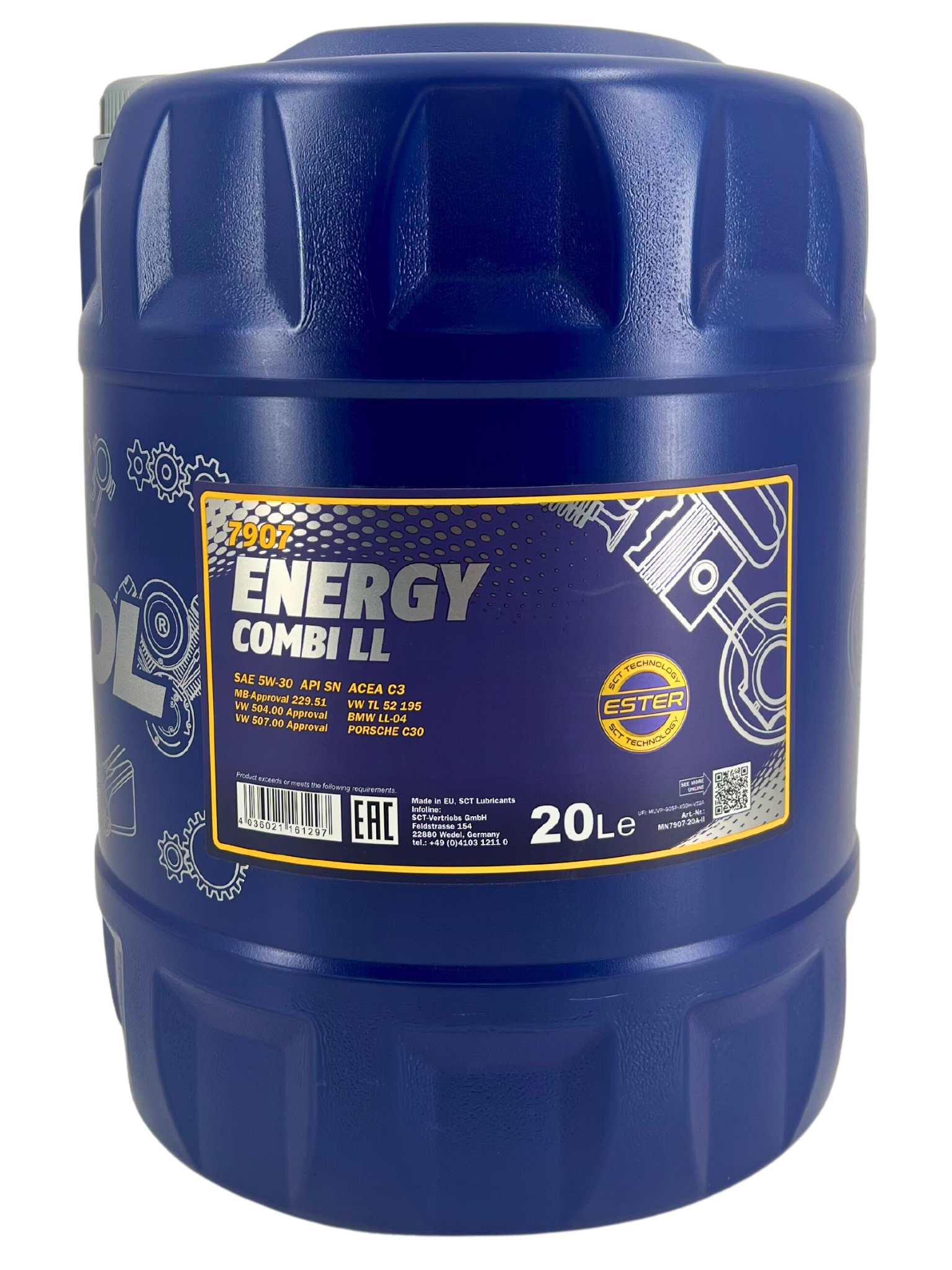 Mannol Energy Combi LL 5W-30 20 Liter