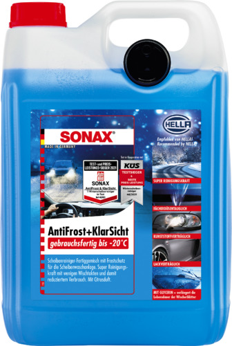 Sonax Anti Frost & Klar Sicht gebrauchsfertig bis -20°C 5 Liter