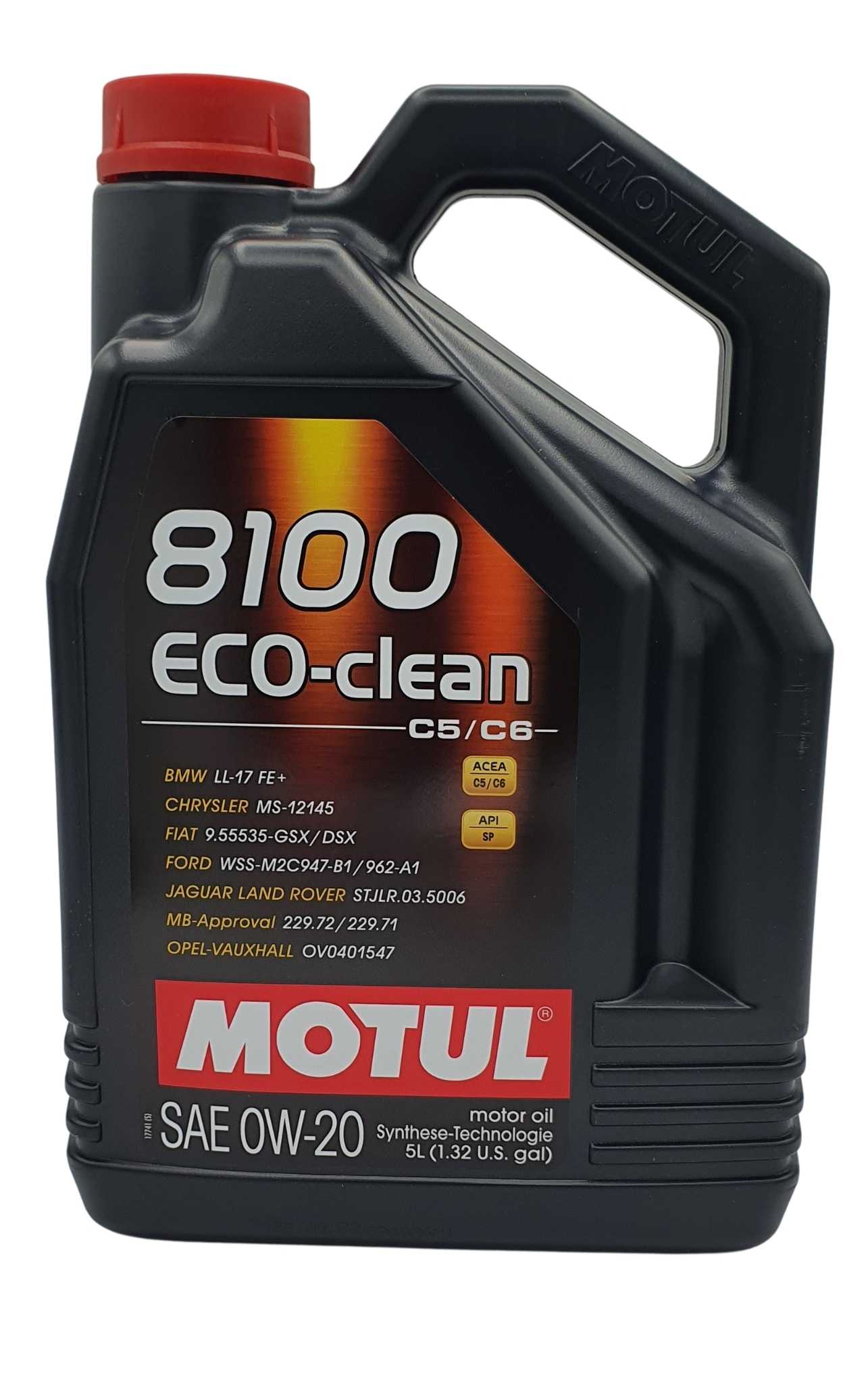 Motul 8100 Eco-clean 0W-20 5 Liter