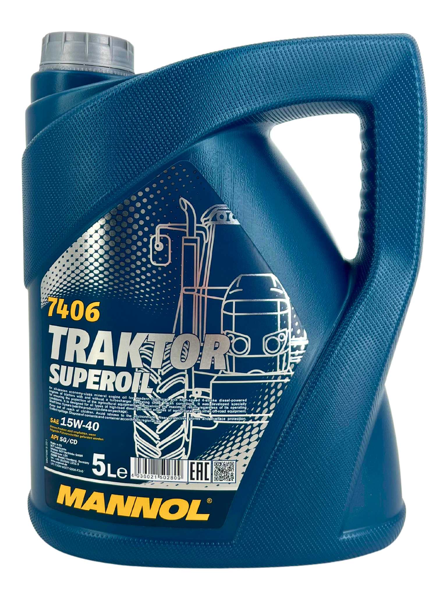 Mannol Traktor Superoil 15W-40 5 Liter