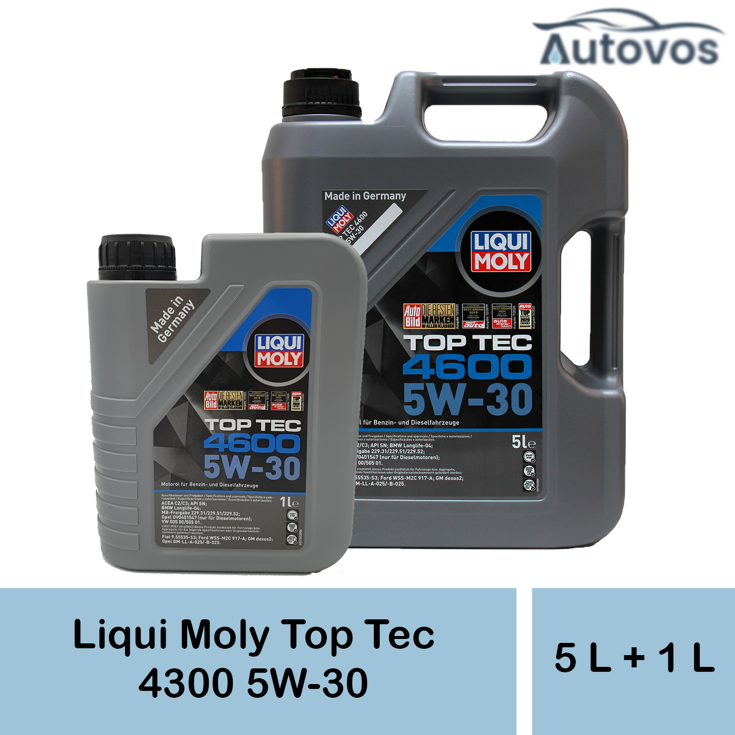 Liqui Moly Top Tec 4600 5W-30 6 Liter