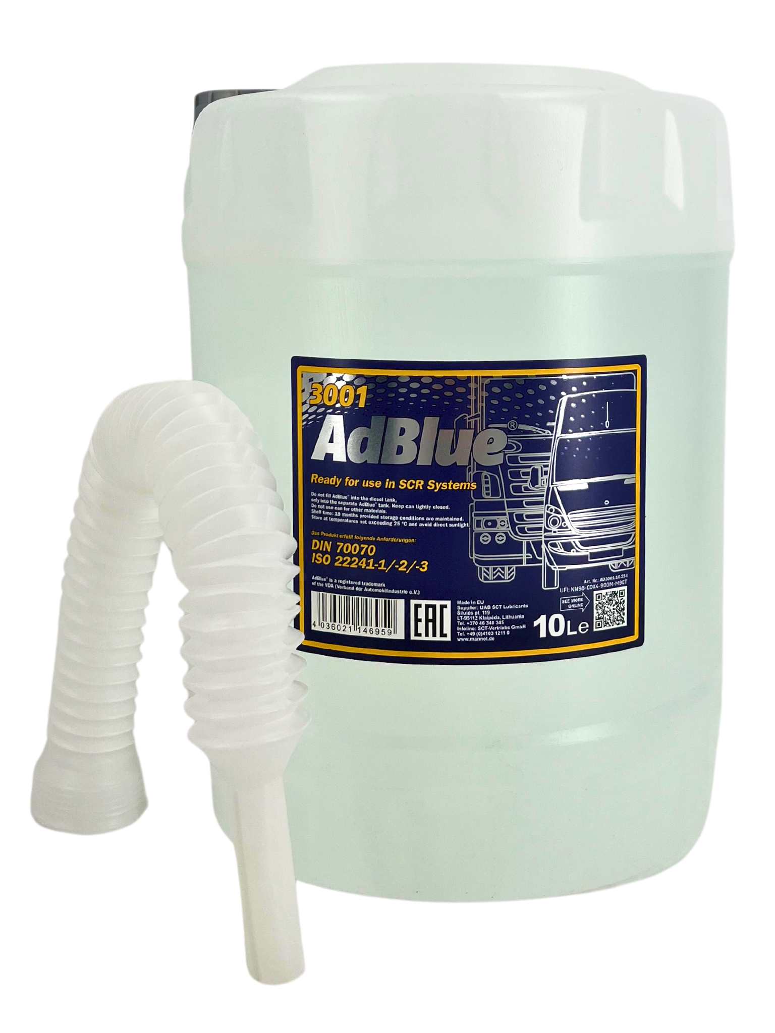Mannol AdBlue® - 10 Liter inkl. Ausgießer