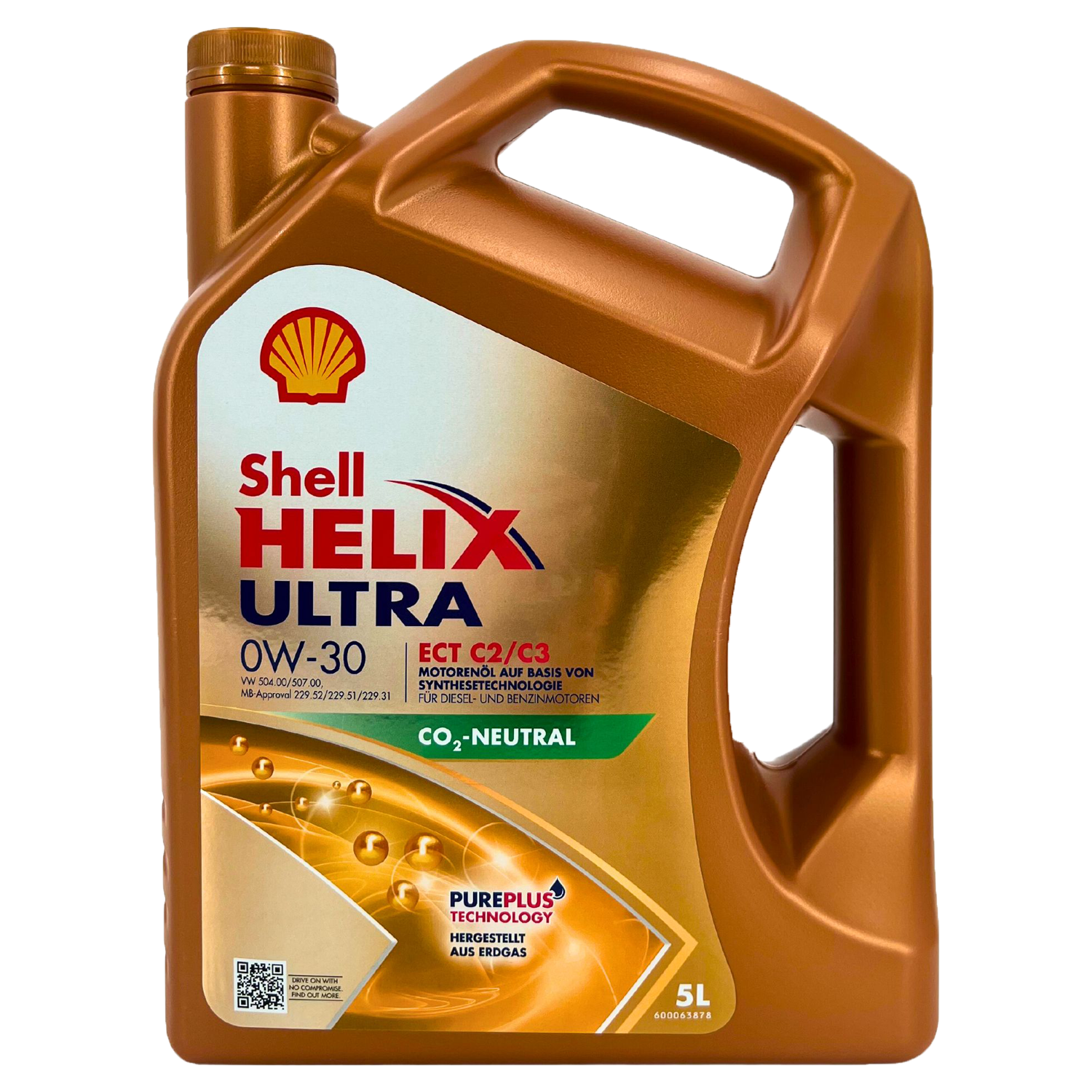 Shell Helix Ultra ECT C2 C3 0W-30 5 Liter
