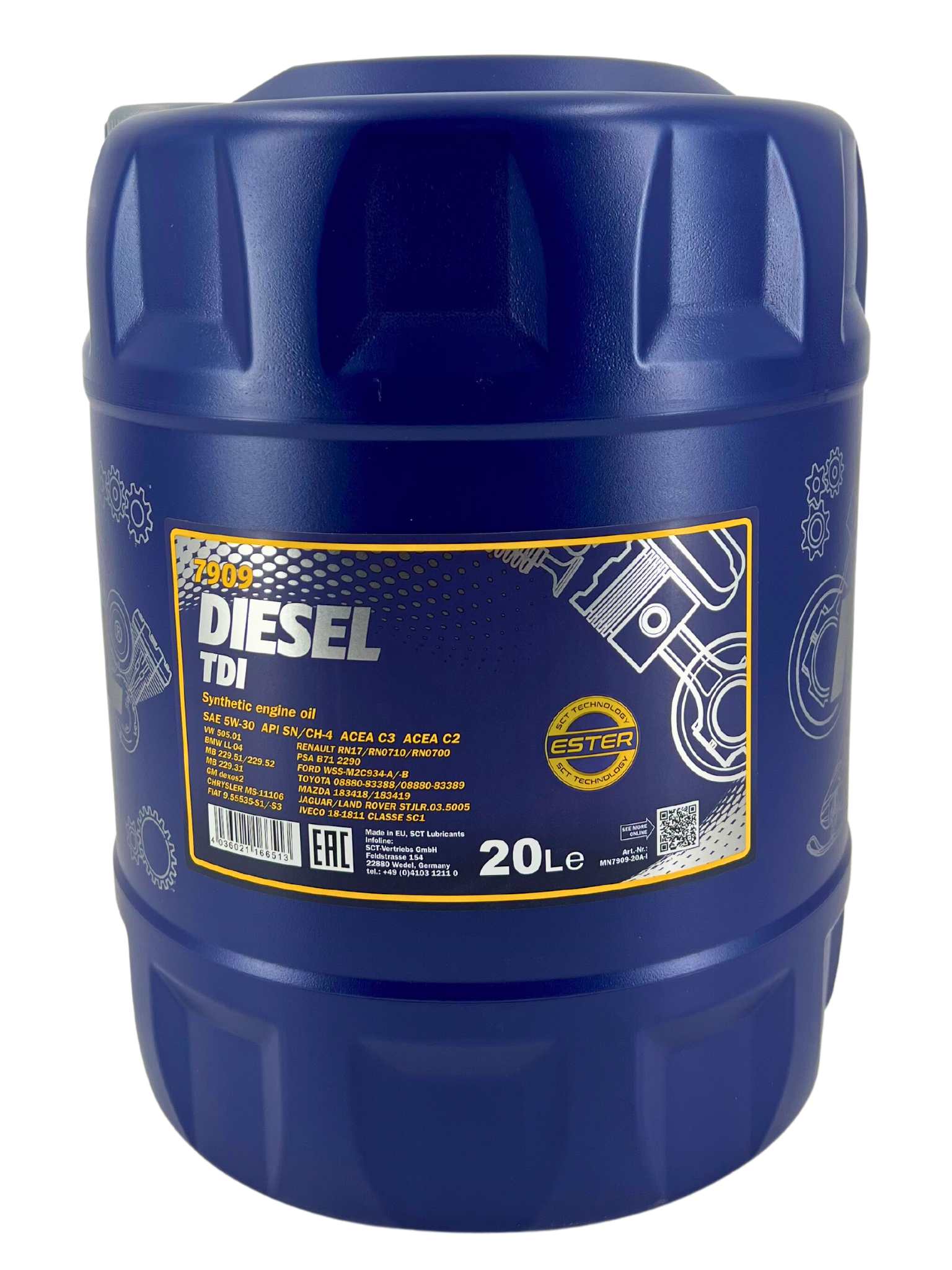 Mannol Diesel TDI 5W-30 20 Liter